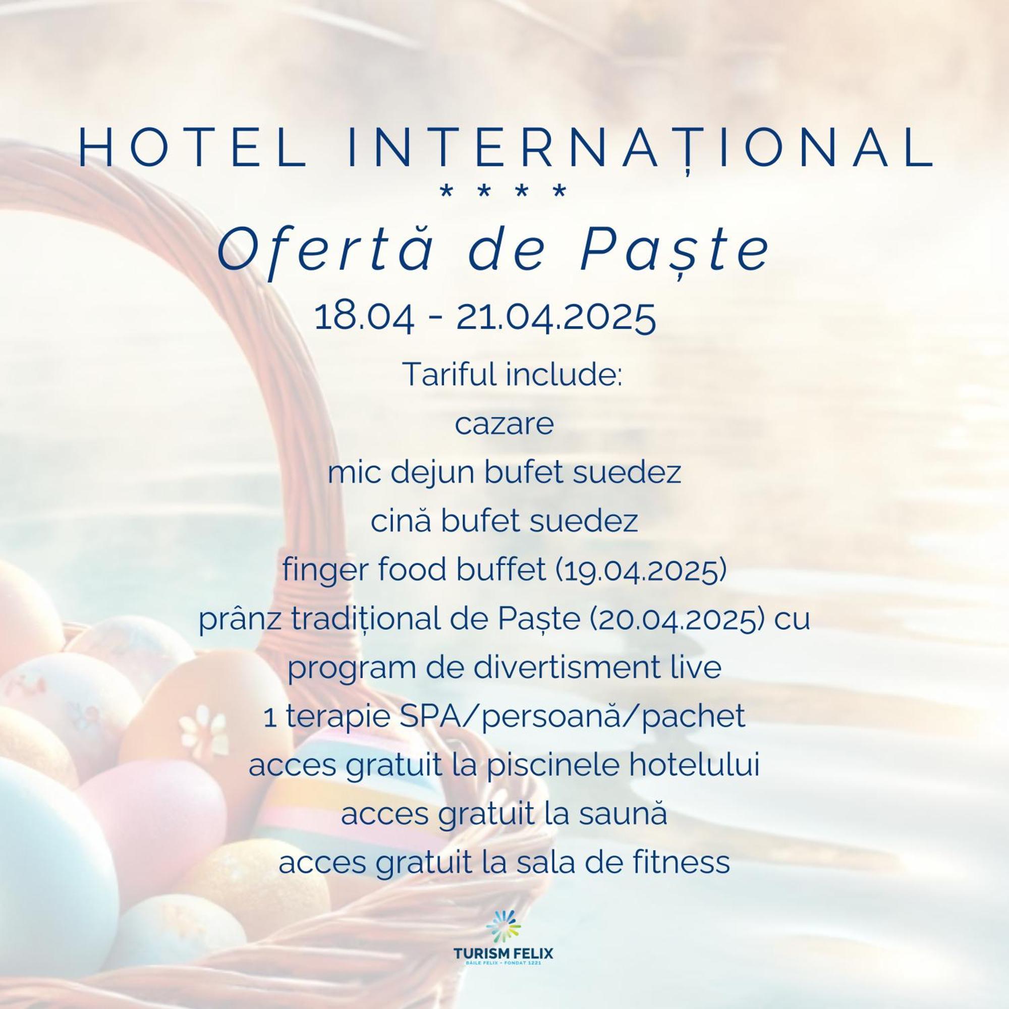 Hotel International Baile Felix Exterior photo